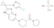 [(3R)-1-[2-[1-(4-Chloro-1H-pyrazol-1-yl)cyclopropyl]-3H-imidazo[4,5-b]pyridin-5-yl]-3-piperidinyl]…