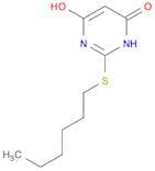 2-(Hexylthio)-6-hydroxy-4(3H)-pyrimidinone