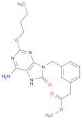 Methyl3-[(6-amino-2-butoxy-7,8-dihydro-8-oxo-9H-purin-9-yl)methyl]benzeneacetate