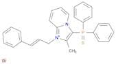 1-Cinnamyl-3-(diphenylphosphorothioyl)-2-methylimidazo[1,2-a]pyridin-1-ium bromide