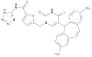 5-[[5-(2,8-Dimethyl-5H-dibenzo[a,d]cyclohepten-5-yl)-3,4-dihydro-2-oxo-4-thioxo-1(2H)-pyrimidinyl]…
