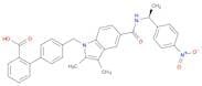 4'-[[2,3-Dimethyl-5-[[[(1S)-1-(4-nitrophenyl)ethyl]amino]carbonyl]-1H-indol-1-yl]methyl]-[1,1'-bip…