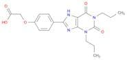 2-[4-(2,3,6,7-Tetrahydro-2,6-dioxo-1,3-dipropyl-1H-purin-8-yl)phenoxy]-aceticacid