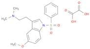 5-Methoxy-N,N-dimethyl-1-(phenylsulfonyl)-1H-indole-3-ethanamineoxalate