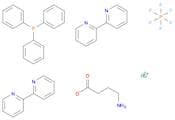 (bis(2,2'-Bipyridine-N,N')triphenylphosphine)-4-aminobutyricacidrutheniumhexafluorophosphatecomplex