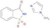 Saccharin 1-methylimidazole