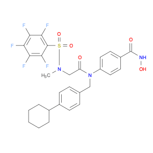 4-[[(4-Cyclohexylphenyl)methyl][2-[methyl[(2,3,4,5,6-pentafluorophenyl)sulfonyl]amino]acetyl]amino…