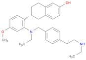 (6R)-6-[2-[Ethyl[[4-[2-(ethylamino)ethyl]phenyl]methyl]amino]-4-methoxyphenyl]-5,6,7,8-tetrahydro-…