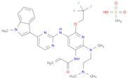 N-[2-[[2-(Dimethylamino)ethyl]methylamino]-5-[[4-(1-methyl-1H-indol-3-yl)-2-pyrimidinyl]amino]-6-(…