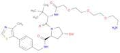 (2S,4R)-1-[(2S)-2-(2-{2-[2-(2-aminoethoxy)ethoxy]ethoxy}acetamido)-3,3-dimethylbutanoyl]-4-hydroxy…