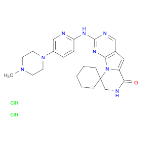 7',8'-Dihydro-2'-[[5-(4-methyl-1-piperazinyl)-2-pyridinyl]amino]spiro[cyclohexane-1,9'(6'H)-pyrazi…