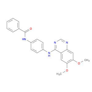 N-[4-[(6,7-dimethoxy-4-quinazolinyl)amino]phenyl]-benzamide