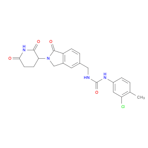 N-(3-chloro-4-methylphenyl)-N'-[[2-(2,6-dioxo-3-piperidinyl)-2,3-dihydro-1-oxo-1H-isoindol-5-yl]me…
