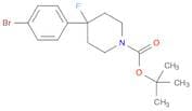 1-Piperidinecarboxylic acid, 4-(4-bromophenyl)-4-fluoro-, 1,1-dimethylethyl ester