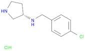 (4-Chloro-benzyl)-(S)-pyrrolidin-3-yl-amine hydrochloride