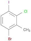 1-Bromo-3-chloro-4-iodo-2-methylbenzene