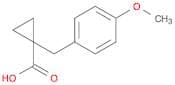 1-(4-Methoxybenzyl)cyclopropanecarboxylic acid