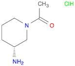 1-((R)-3-Amino-piperidin-1-yl)-ethanone hydrochloride
