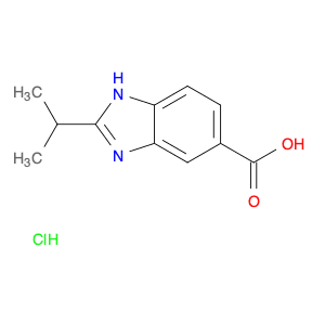 2-Isopropyl-1H-benzoimidazole-5-carboxylic acid hydrochloride