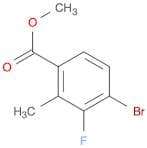 4-Bromo-3-fluoro-2-methylbenzoic acid methyl ester