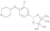 2-(3-Chloro-4-(tetrahydro-2H-pyran-4-yloxy)phenyl)-4,4,5,5-tetramethyl-1,3,2-dioxaborolane