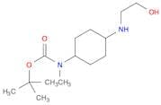 tert-Butyl (4-((2-hydroxyethyl)amino)cyclohexyl)(methyl)carbamate