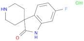 6-Fluorospiro[indoline-3,4'-piperidin]-2-one hydrochloride