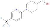 {1-[5-(Trifluoromethyl)pyridin-2-yl]piperidin-4-yl}methanol