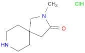 2-Methyl-2,8-diazaspiro[4.5]decan-3-one hydrochloride