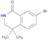 7-Bromo-4,4-dimethyl-3,4-dihydroisoquinolin-1(2H)-one