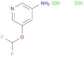 5-(Difluoromethoxy)pyridin-3-amine dihydrochloride