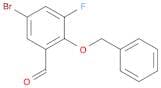 5-Bromo-3-fluoro-2-(phenylmethoxy)benzaldehyde