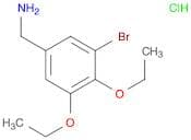 3-Bromo-4,5-diethoxy-benzylamine hydrochloride