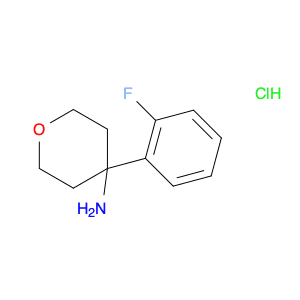 4-(2-Fluorophenyl)oxan-4-amine hydrochloride