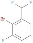 2-Bromo-1-(difluoromethyl)-3-fluorobenzene