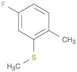 3-Fluoro-6-methylphenyl methyl sulfide