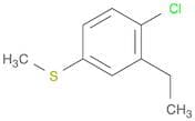 1-chloro-2-ethyl-4-methylsulfanylbenzene