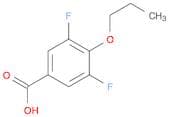 3,5-Difluoro-4-n-propoxybenzoic acid
