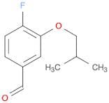 3-iso-Butoxy-4-fluorobenzaldehyde