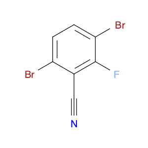 2,5-Dibromo-6-fluorobenzonitrile