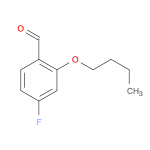 2-n-Butoxy-4-fluorobenzaldehyde