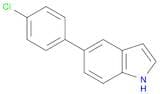 5-(4-Chlorophenyl)-1H-indole