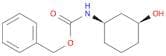 benzyl (1R,3S)-(3-hydroxycyclohexyl)carbamate