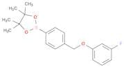 2-(4-((3-fluorophenoxy)methyl)phenyl)-4,4,5,5-tetramethyl-1,3,2-dioxaborolane