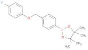 2-(4-((4-fluorophenoxy)methyl)phenyl)-4,4,5,5-tetramethyl-1,3,2-dioxaborolane