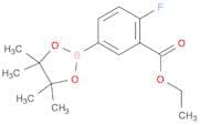 Benzoic acid, 2-fluoro-5-(4,4,5,5-tetramethyl-1,3,2-dioxaborolan-2-yl)-, ethyl ester