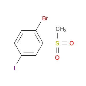 2-Bromo-5-iodophenyl methyl sulphone
