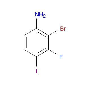 2-Bromo-3-fluoro-4-iodoaniline
