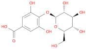 Gallic acid 4-O-β-D-glucopyranoside, Min.