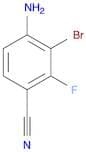 4-Amino-3-bromo-2-fluorobenzonitrile